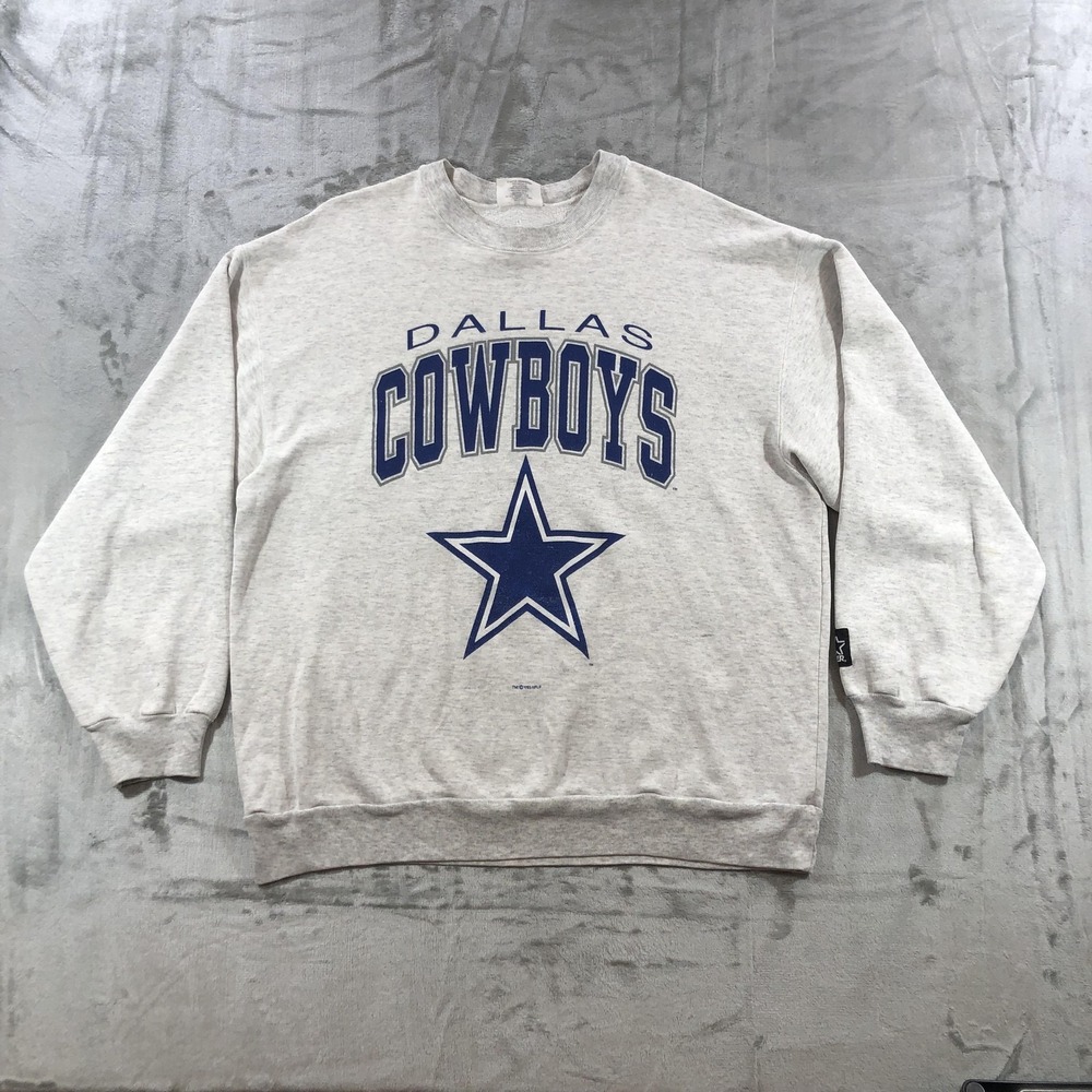 Vintage Dallas Cowboys Sweatshirt Mens Large NFL Football Starter Made USA 90s